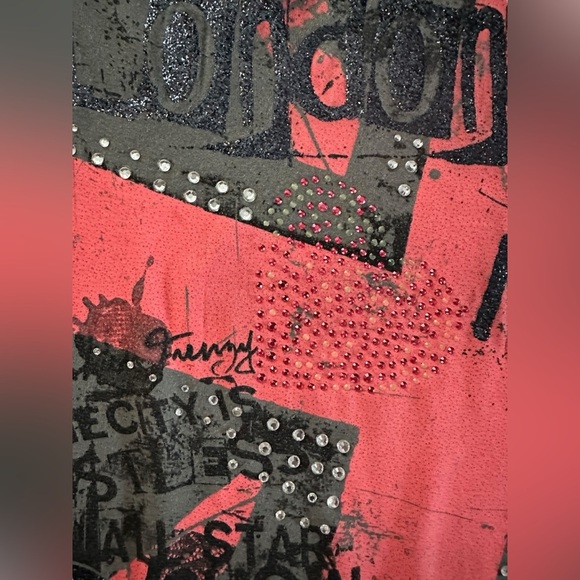 Jane Norman London Union Jack Graphic Tee – Women’s US 4 / Small - Picture 10 of 12